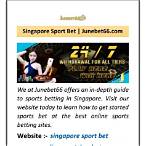 singapore sport bet